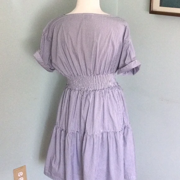 Vineyard Vines Blue and White Striped Dress - Picture 8 of 13